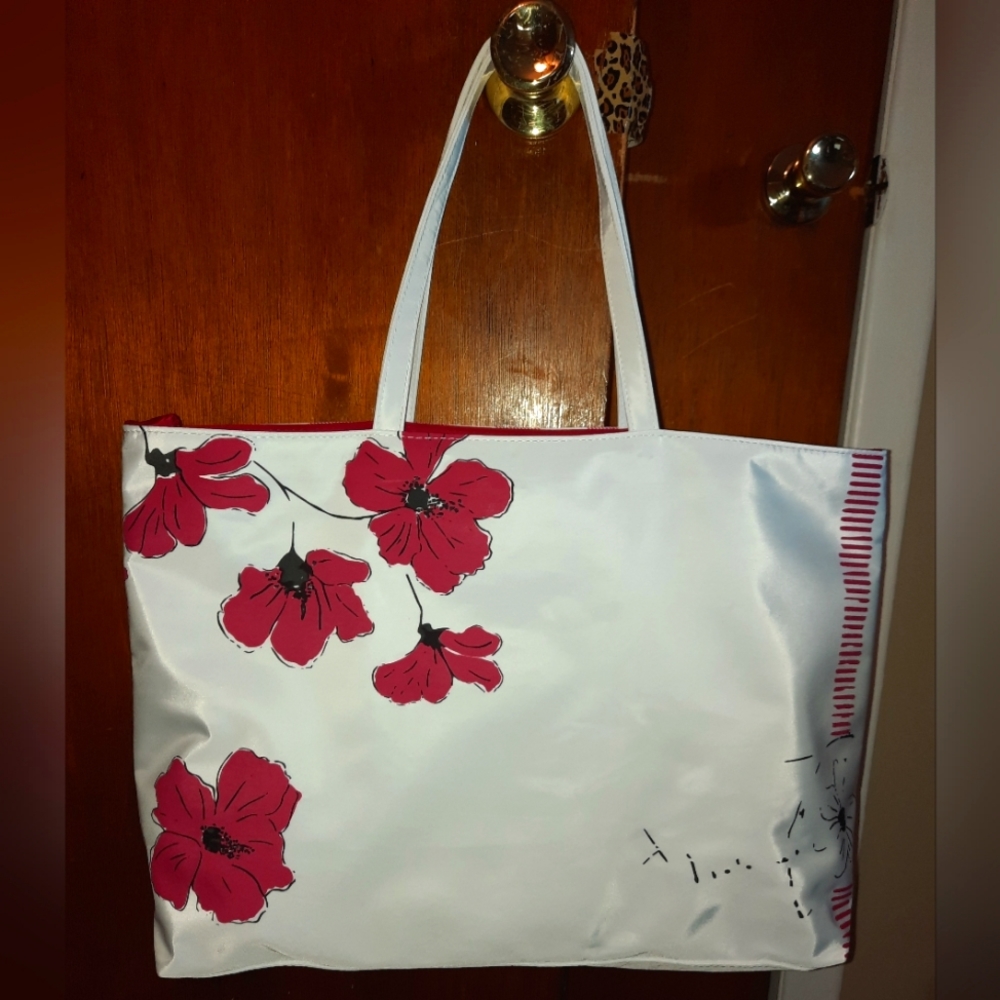 NWOT Clarins branded tote bag